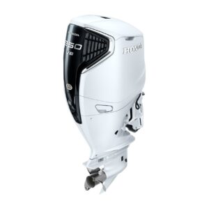 Honda 350hp Outboard For Sale | White iST | Intelligent Shift and Throttle, Electric Start, 25" Shaft, Counter Rotation | BF350AXCDA