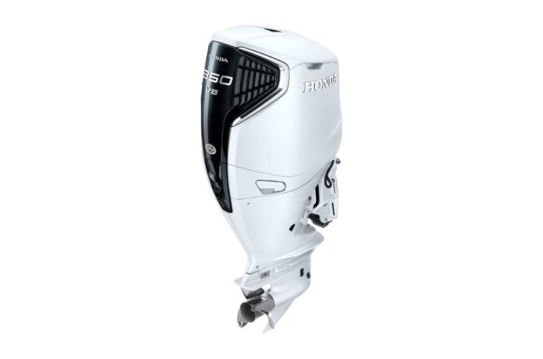 Honda 350hp Outboard For Sale | White iST | Intelligent Shift and Throttle, Electric Start, 25" Shaft, Counter Rotation | BF350AXCDA