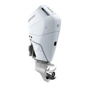 Mercury 350hp Verado White Outboard | V10 | Digital Throttle and Shift, Electric Start, 20" Shaft, Counter Rotation | 350CL