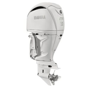 250hp Yamaha White DEC Outboards | Digital Electronic Controls, 30″ Shaft, Counter Rotation | LF250UCB2