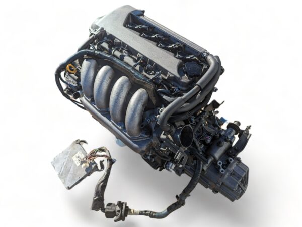 Toyota JDM 2ZZ 1.8L 4CYL Corolla Engine Transmission 0098879 2004-2006 - Image 2